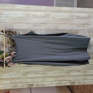 Plus Grey Bodycon Dress